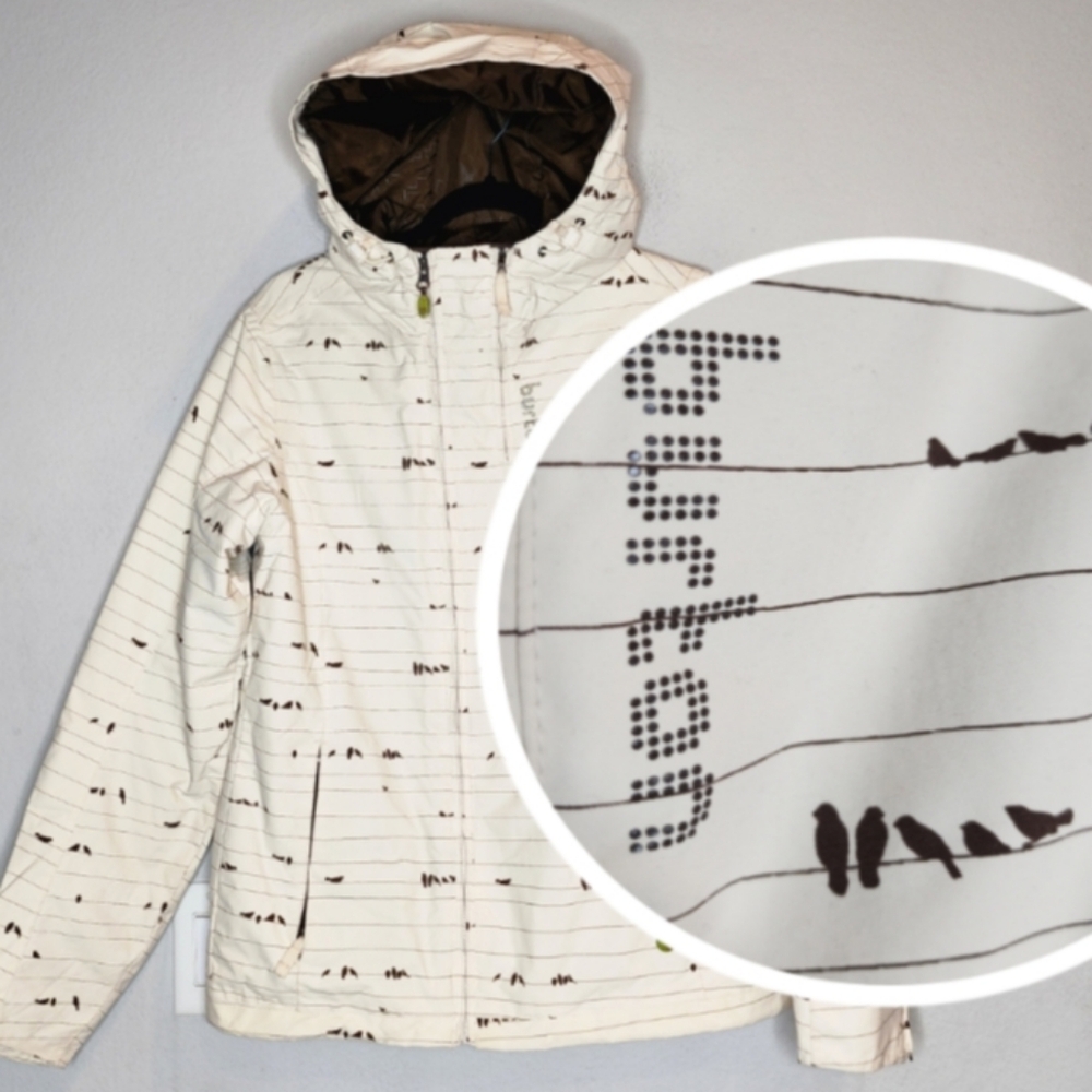 Burton White Ski & Snow Jacket